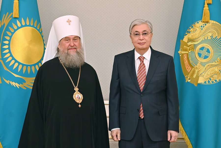 Токаев и митрополит Александр