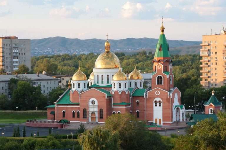 Андреевский храм в Усть-Каменогорске