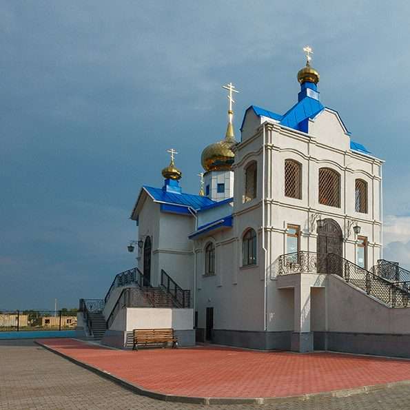 Храм во имя святителя Николая Чудотворца в селе Малотимофеевка. Фото: Mitropolia.kz