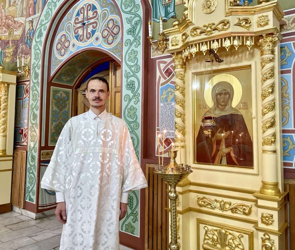 Владимир Субботин в храме. Фото: АПН