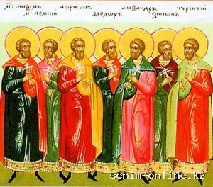 Мчч. Терентия, Помпия, Африкана, Максима, Зинона, Александра, Феодора и иных 33-х (ок. 249-251).